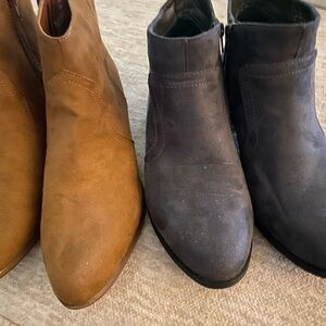 Ankle boots two pairs